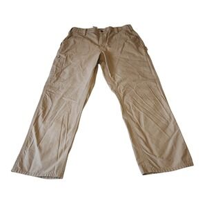 🔥 Carhartt Utility Work Pants Men's 38x32 B151 Tan Carpenter Utility Canvas 🔥